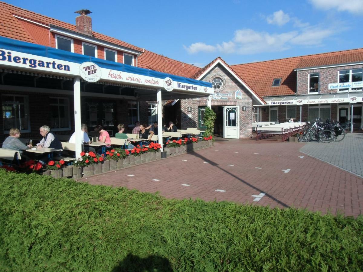 Ferienwohnung Heimathafen Werdum Buitenkant foto